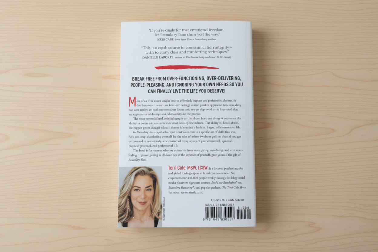 Signed Copy Boundary Boss by Terri Cole