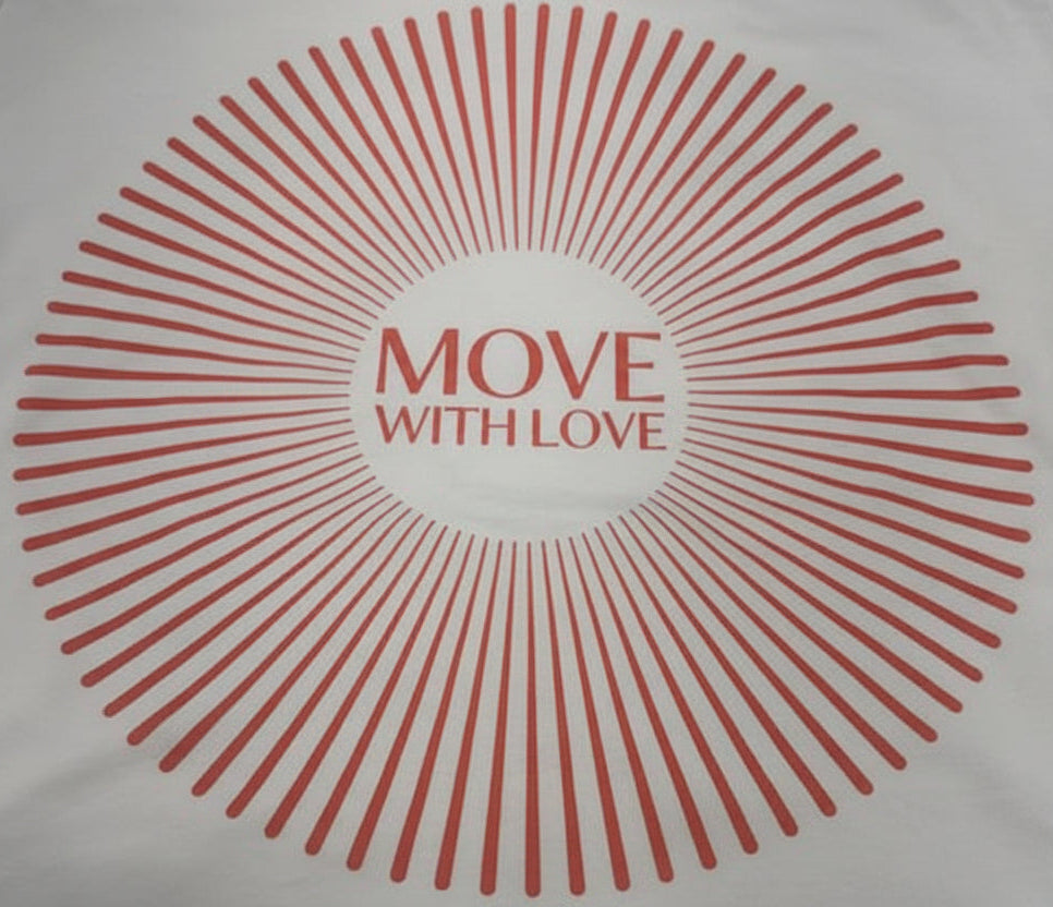 Move with Love 100% Cotton Short Sleeve T-Shirt