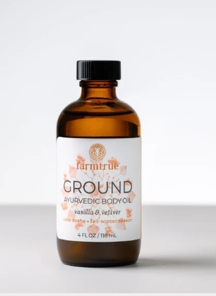Ayurvedic Body Oil - Ground: Vanilla & Vetiver