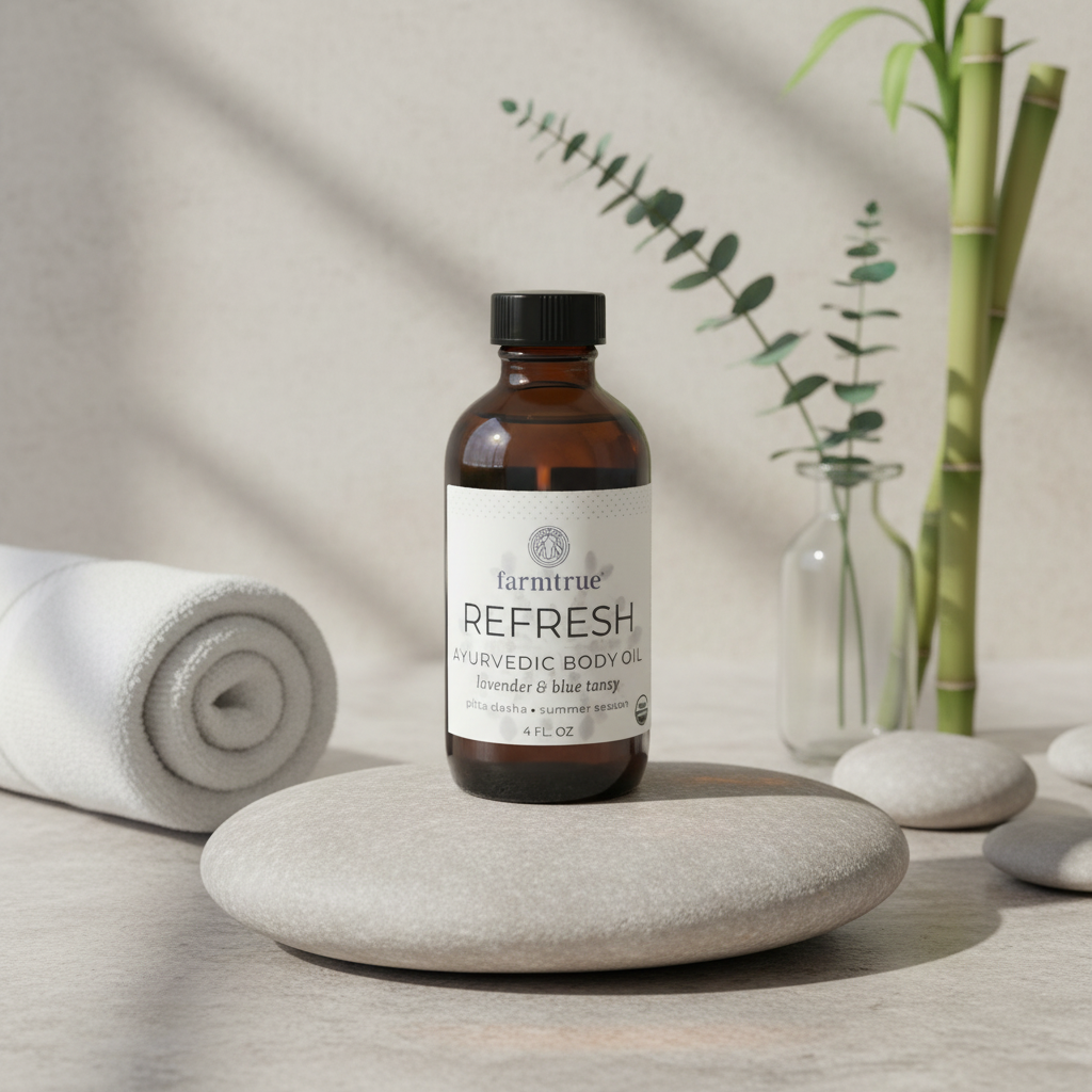 Ayurvedic Body Oil Refresh Summer