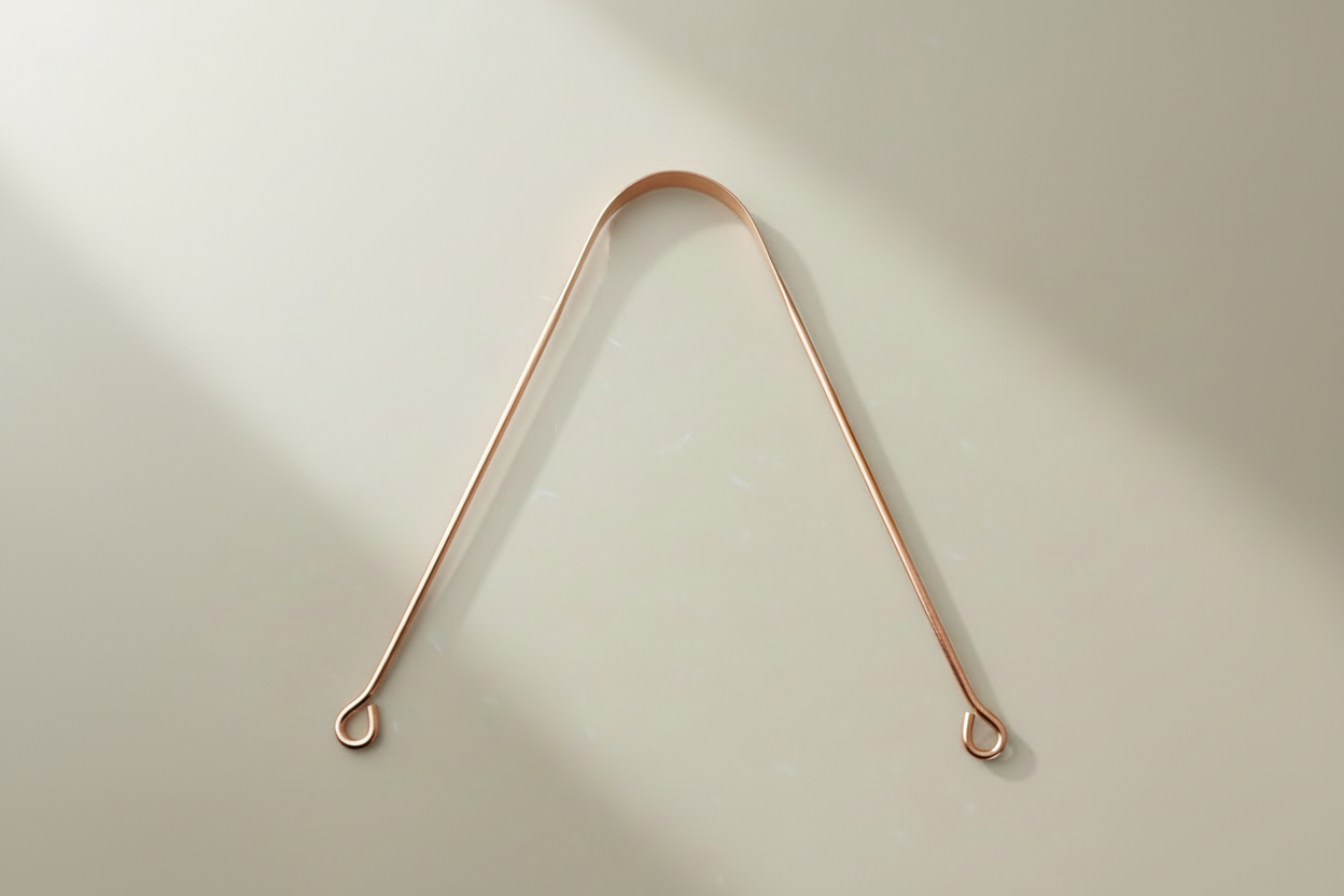 Copper Tongue Scraper