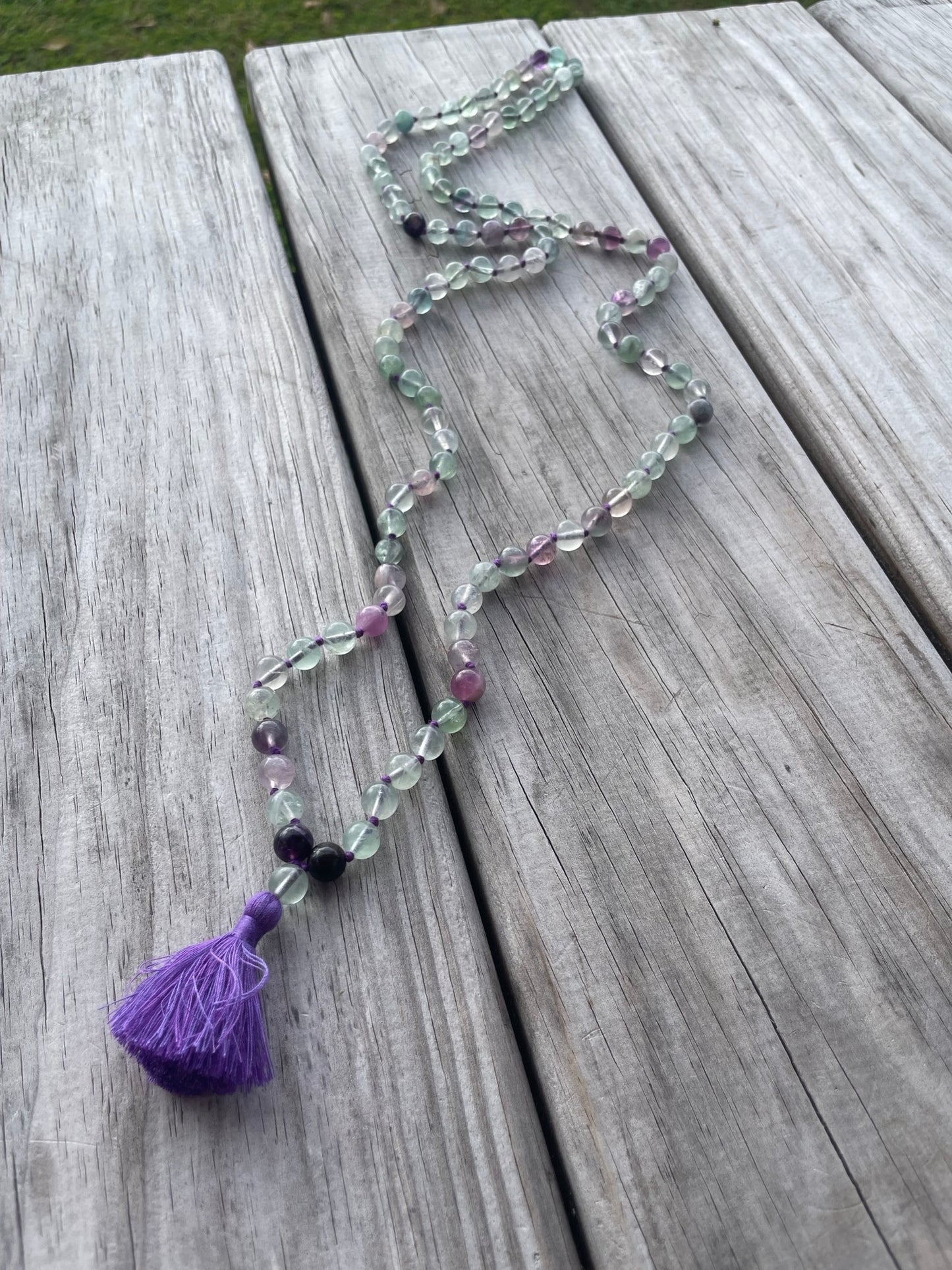 Fluorite Mala 8mm
