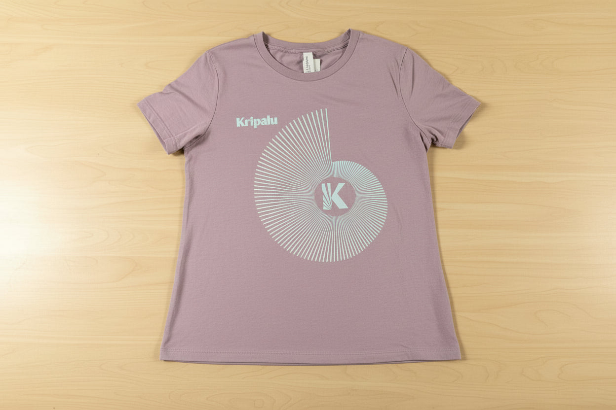 Women's Kripalu Spiral 100% Cotton T-Shirt