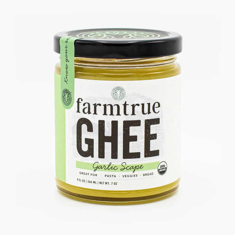 Garlic Scape Ghee - 8 oz