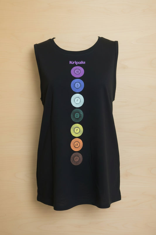 Kripalu Radial 7 Chakras Muscle Tank