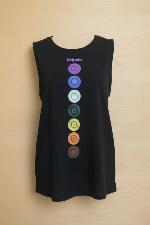 Kripalu Radial 7 Chakras Muscle Tank