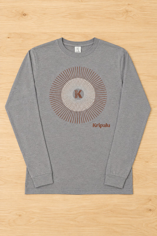 Kripalu Double Radial Long Sleeve Cotton T-Shirt