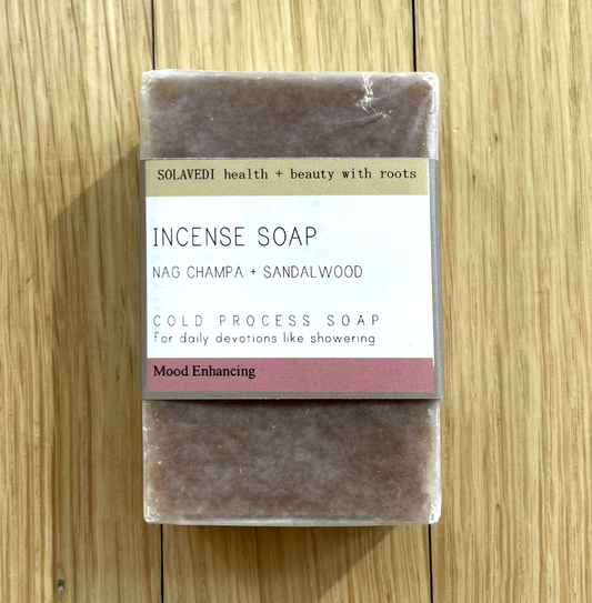 Cold Process Soap:  Nag Champa Incense