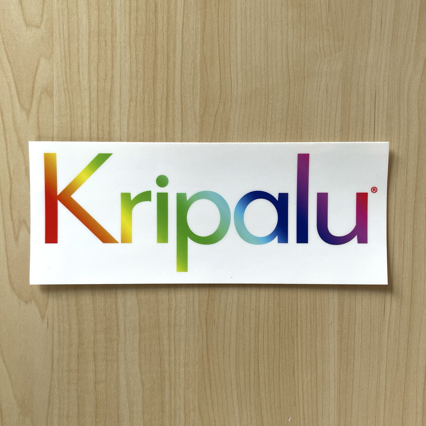 Kripalu Rainbow Sticker