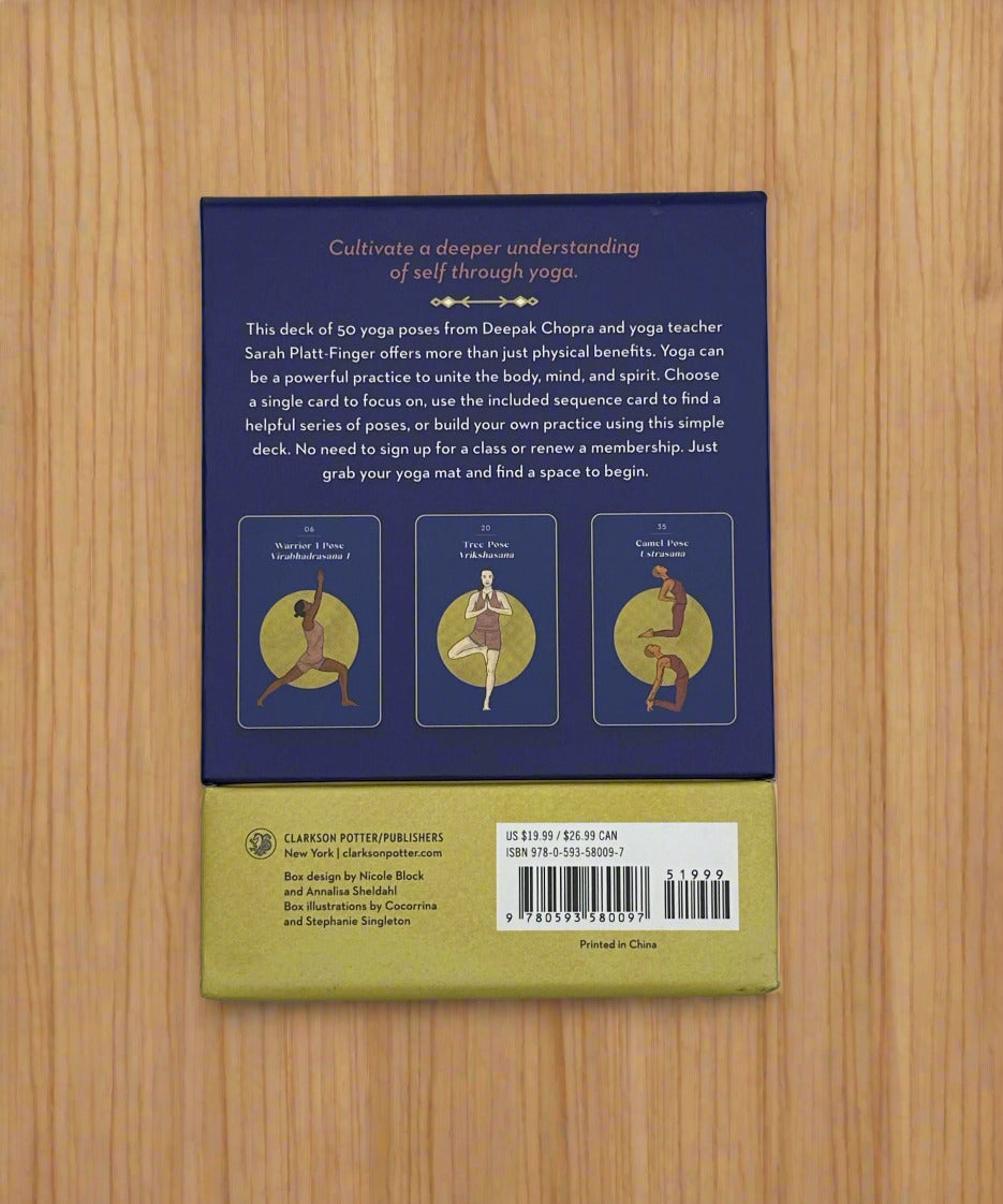 Yoga Card Deck - Deepak Chopra