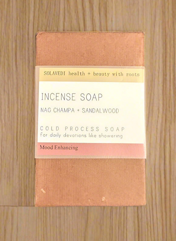 Cold Process Soap:  Nag Champa Incense