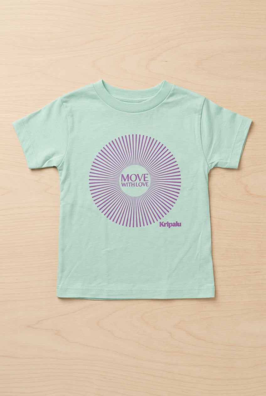 Kid's Sunburst Move with Love T-Shirt