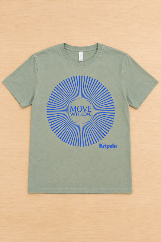 Sunburst Move with Love Women's 100% Cotton T-Shirt