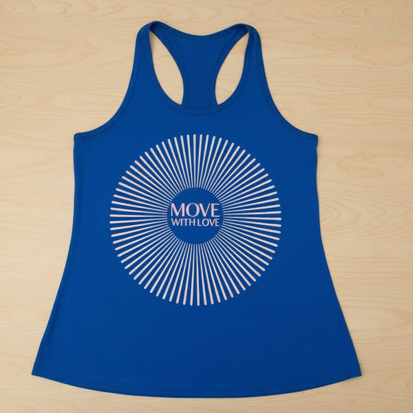 Move with Love Racerback Tank